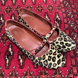 Donald J.Pliner Leopard Calf Hair “Henna” MaryJane